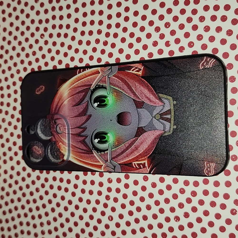 Brand new Apple IPhone 14 Pro Max Spy × Family Anya Forger  Silicone Phone Case